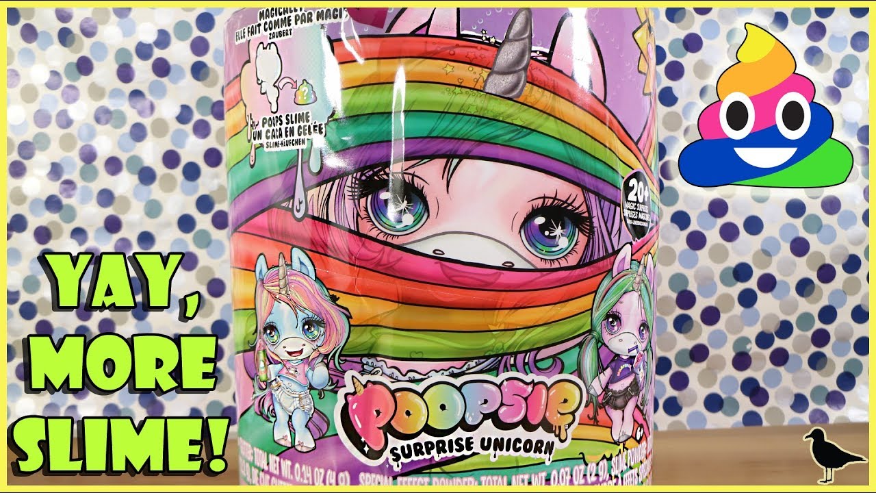 Poopsie Surprise Unicorn Toy Unboxing Review! Slime Fail! | Birdew Reviews