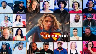 Reactors Reacts To “ SUPERGIRL” Official Trailer | REACTION MASHUP 