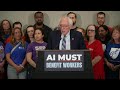 LIVE: Sanders, Labor Leaders Call on Congress to Protect Workers from AI
