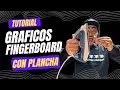 TUTORIAL GRAFICOS CASEROS para fingerboard / Fingerboard graphic tutorial homemade