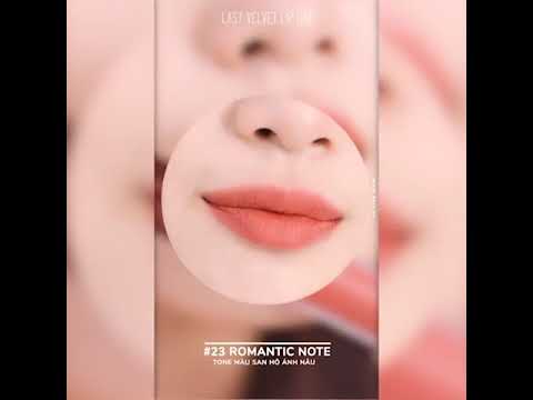 Video Son kem lì Bbia Last Velvet Lip Tint Version 5 (5 màu)... - youtube