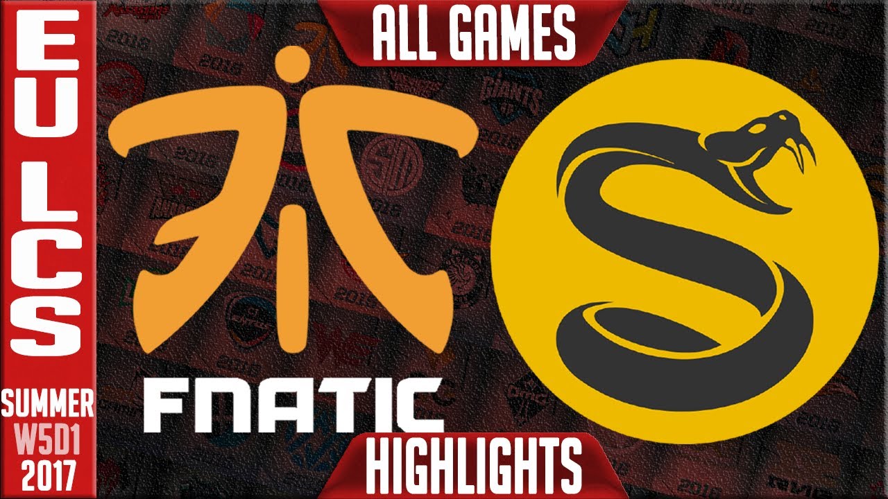 Fnatic vs Splyce Highlights ALL GAMES | EU LCS Highlights Week 5 summer 2017 | FNC vs SPY