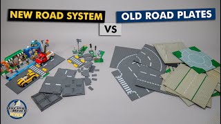 LEGO City road plates vs the new road system with 60304 & 60306