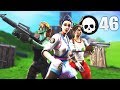 Ma meilleure partie sur fortnite  record s7 eu squad 46 kills 