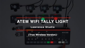 ATEM WiFi Tally Light (Version 2) (True Wireless Version)