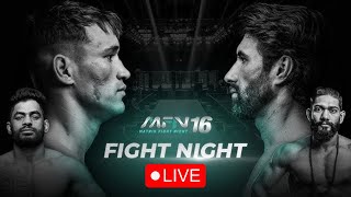 🔴MFN-16 LIVE: Digamber Rawat vs Neeraj Panghal | Shyamanand vs Jacky Gahlot FULL FIGHT WATCHALONG