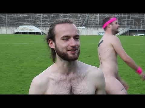 nakedFUSSBALL / nakedFOOTBALL Nacktionalmannschaften BRD-NL in Wuppertal 2020 - 1