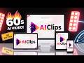 AI Clips Review 🚀 Can This 1-Click AI Replace Video Editors Forever?