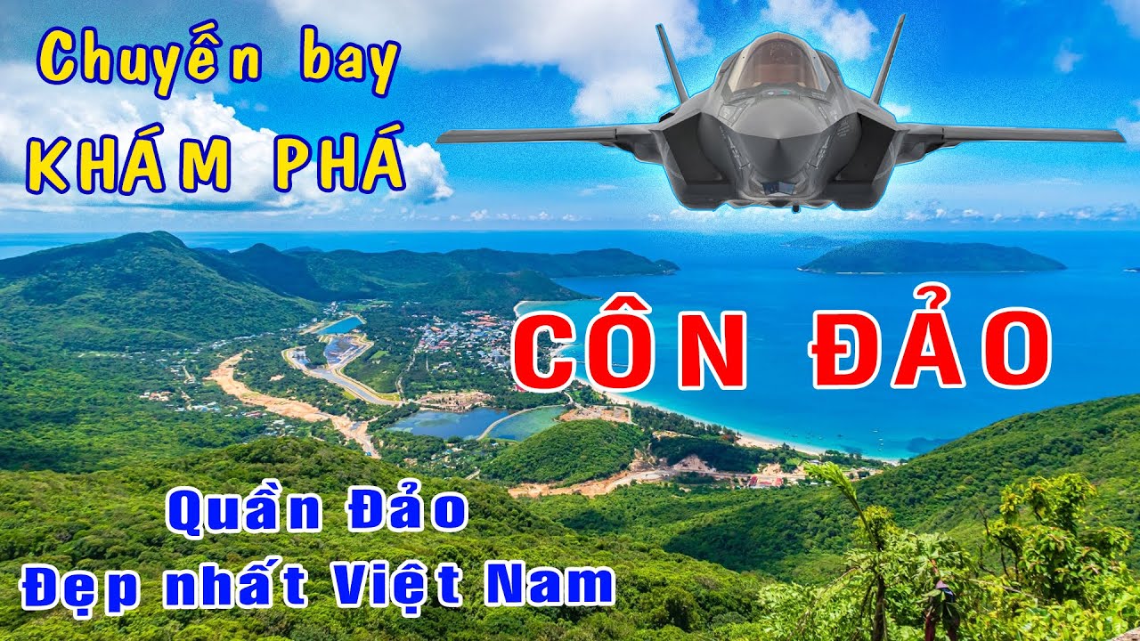 Du Lịch| Chuyến bay trên CÔN ĐÀO cực kỳ xinh đẹp [Việt Nam GO]