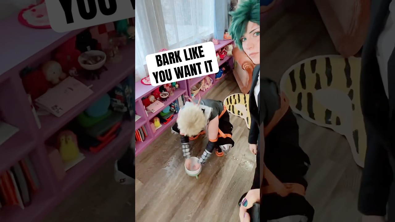 I think Bakugo wants it… #bakudeku #cosplay #mha #myheroacademia #bakugo #deku #tiktoktrend #bnha