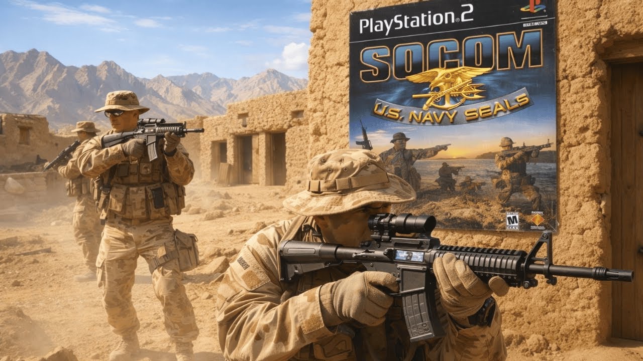 Before Call Of Duty There Was SOCOM US Navy Seals... The Original Online Shooter