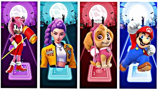 Tiles hop game, Sonic vs Paw patrol vs Rumi vs Mario # 1 screenshot 1