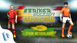Striker Soccer Brasil - Spain Vs Netherlands (World Cup 2014) Game Simulation screenshot 5