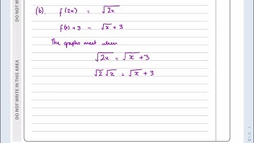 IAL Edexcel, Oct 2021, P1, Q9, Graphs and Transformations, Translating Graphs, Stretching, N Peters.