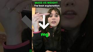 The Best Explanation Of Mass Vs Weight  Durgesh Maam  Vedantu shorts viral trending