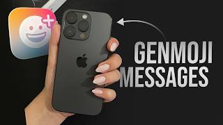 Как использовать Genmoji в сообщениях на iPhone screenshot 3