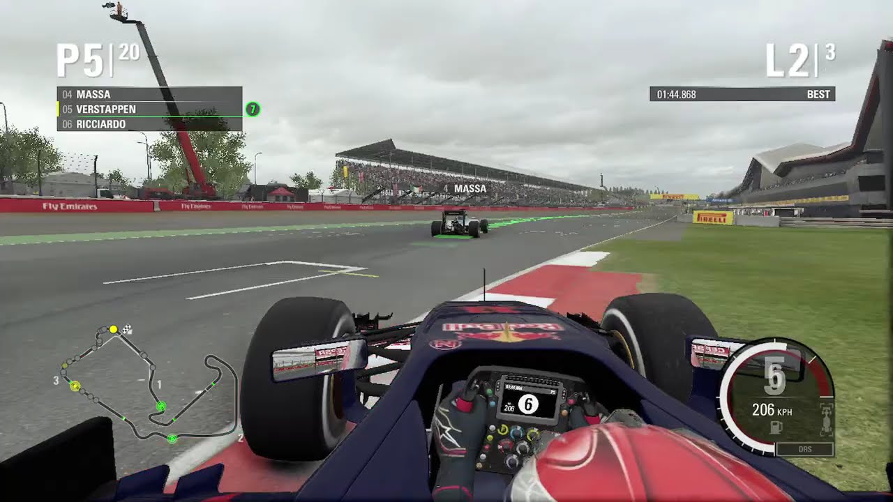 Max VERSTAPPEN Scuderia Toro Rosso | 2015 - British Grand Prix | F1 2015 - Gameplay