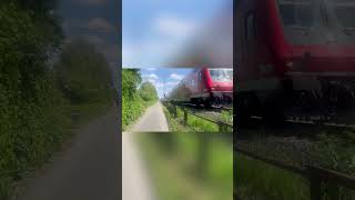 Alter Dostos Steuerwagen auf der Regionalstrecke in Frankfurt Nied #trainspotting