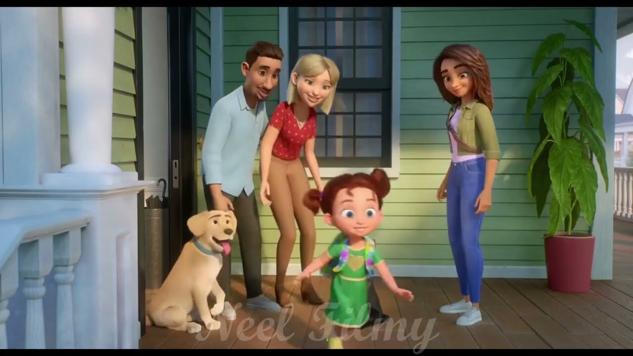 Girl found lucky cat 