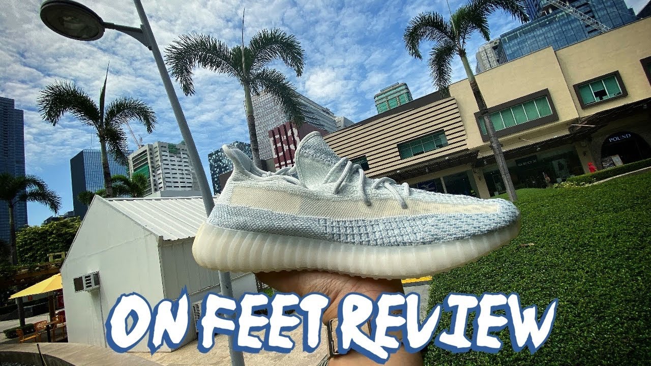 yeezy cloud white review