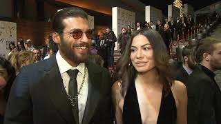 Can Yaman İle Demet Özdemir Altın Kelebek Ödüllerine Damga Vurdu
