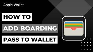 How to Add Boarding Pass to Apple Wallet ! screenshot 4