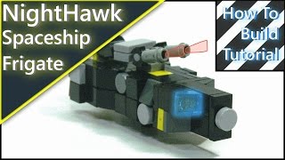 (Spaceship Tutorial) NightHawk Cruiser How to Build Video =) A great MOC for Intercept Orbit!