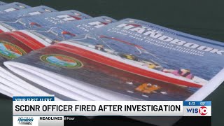 Docs: SCDNR officer fired for telling dispatcher to make false boating call