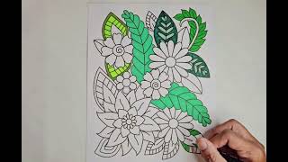 Colorful Botanical Garden  | Relaxing Color With Me