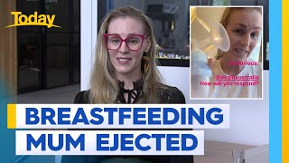 Mum asked to leave airline lounge for expressing breast milk | Today Show Australia