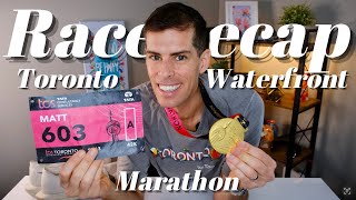 RACE RECAP of the 2023 Toronto Waterfront Marathon