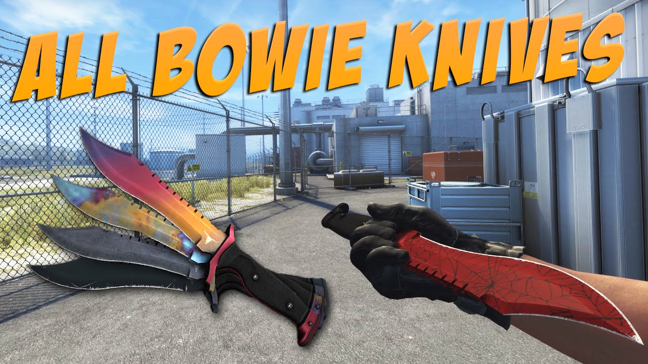 CS:GO - Bowie Knife  All Bowie Knives Overview / Showcase 