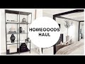 HUGE HOMEGOODS SHOP WITH ME & HAUL| COFFEE TABLE BOOKS, THE BEST OLIVE TREE, PILLOWS, & ORGANIZATION