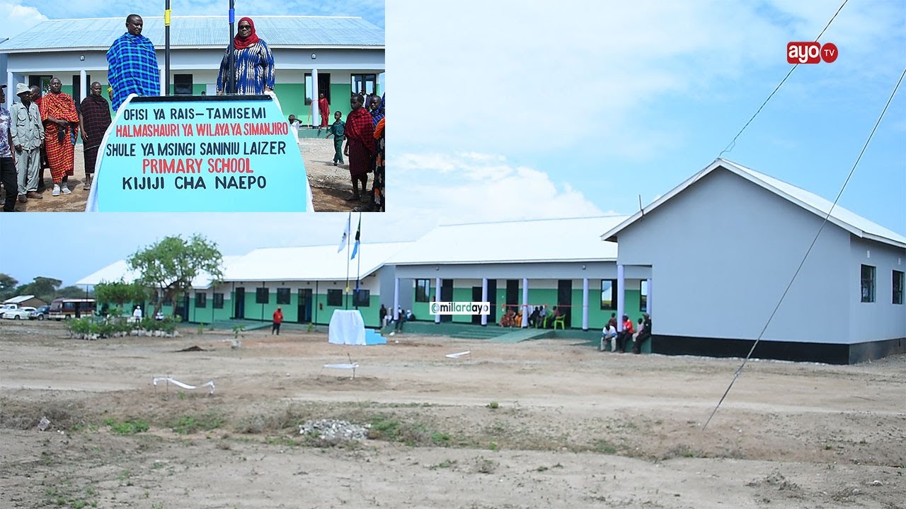 SHULE ALIYOIJENGA BILIONEA LAIZER YAKAMILIKA IMETUMIA MILLION 466,AIKABIDHI