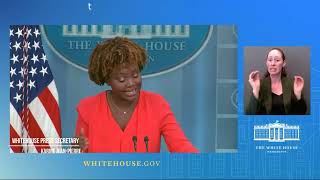 White House Press Secretary Karine Jean Pierre on H-2B visas