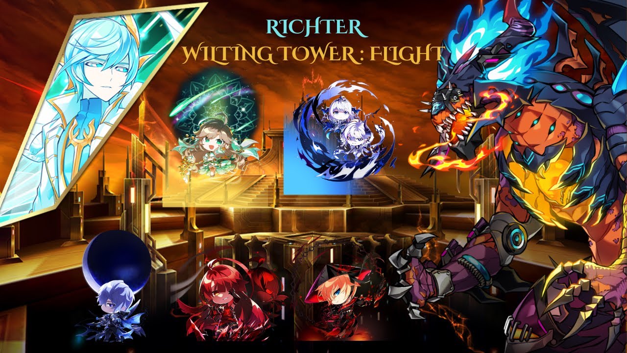 [Elsword INT / 엘소드] Richter Wilting Tower : Flight 