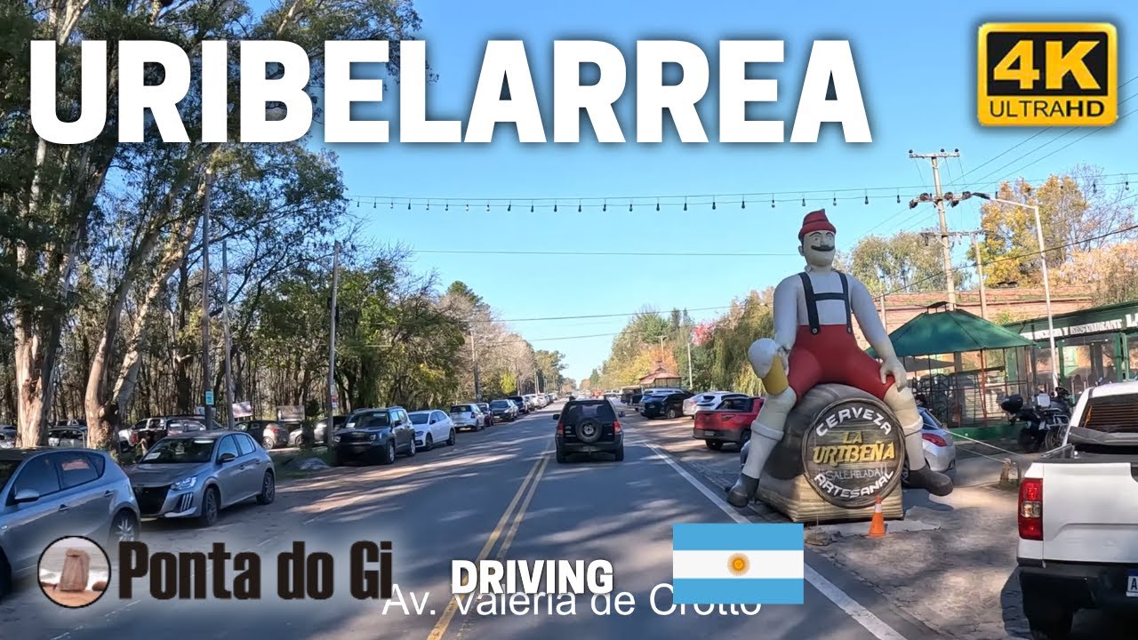 URIBELARREA - El PUEBLO que conquistó a todos y debes conocer #driving TOUR BUENOS AIRES - ARGENTINA