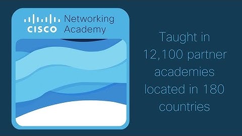 Cisco Networking Academy Digital Badges | Student Credentials