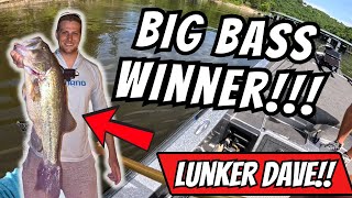 Lake of the Ozarks Fishing Report 7/2/25 and Wednesday Nighter! Big Bass Winner on Boat Docks!