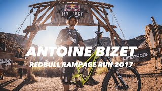 Antoine Bizet's 2017 Red Bull Rampage people's choice award run