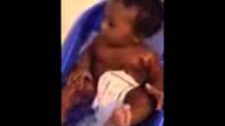 Bath time for Jacob