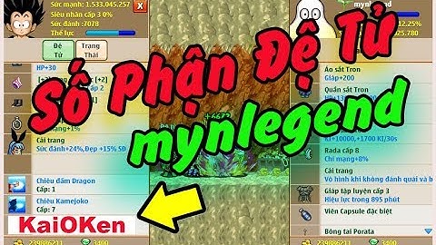 Ngọc Rồng Online - Số Phận Của Đệ Tử Mynlegend - Mở Skill 3 Và Cái Kết