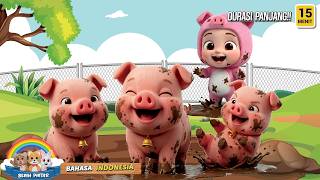 Five little pigs song for kids jumping song for kids Five Little Piggies