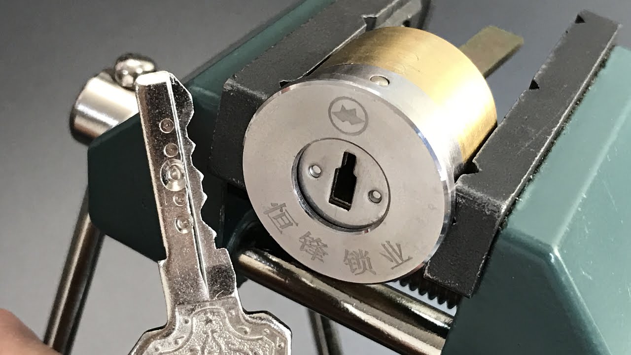 picking a business name [516] Heng Feng 9 Pin Hybrid Rim Cylinder Picked