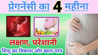 Pregnancy Ka 4 Months Baby Size | 4 Month Pregnancy Baby Movement | Pregnancy Knowledge