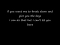 Barcelona-Please Don't Go Lyrics