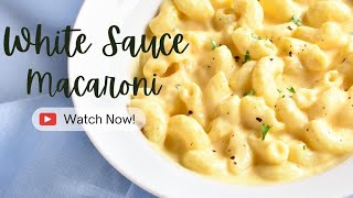 Desi Style white sauce macaroni pasta | Indian style macaroni pasta