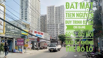 Cơ hội đầu tư không thể bỏ lỡ, đất mặt tiền Nguyễn Duy Trinh Q2 .Vị trí tiềm năng Giá tốt nhất khu.