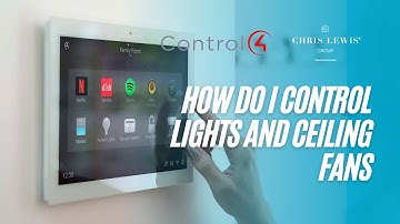 Control4 - How Do I Control Lights and Ceiling Fans