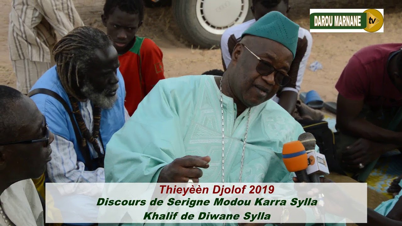 Modou Sylla le Discours de serigne Modou Karra Sylla Diwane - YouTube